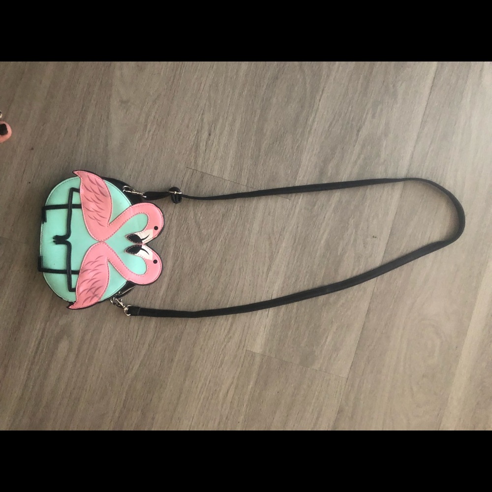 Flamingo purse